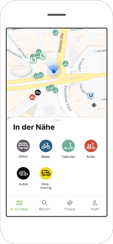 Screenshot Homescreen