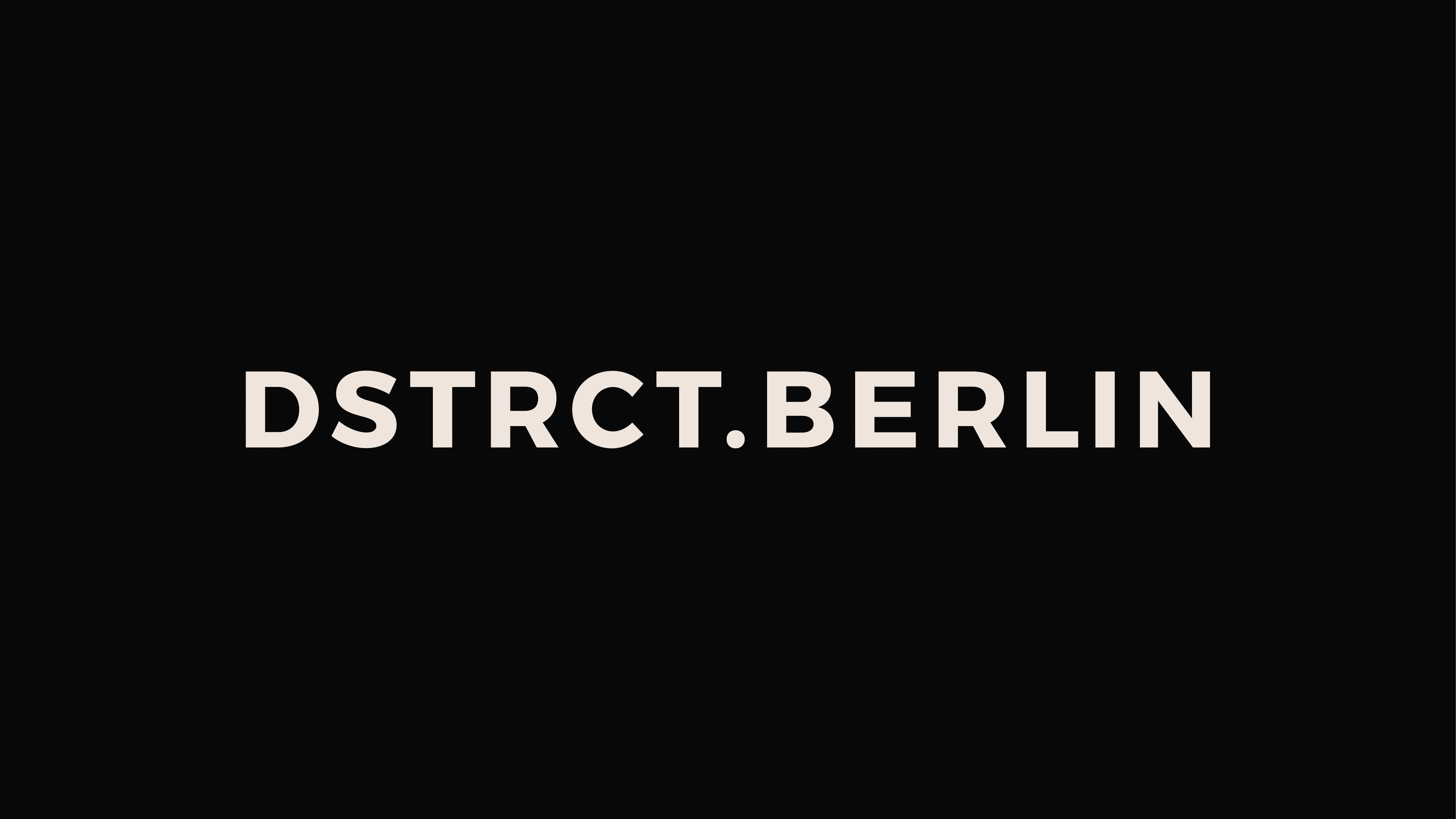 DSTRCT Berlin Logo