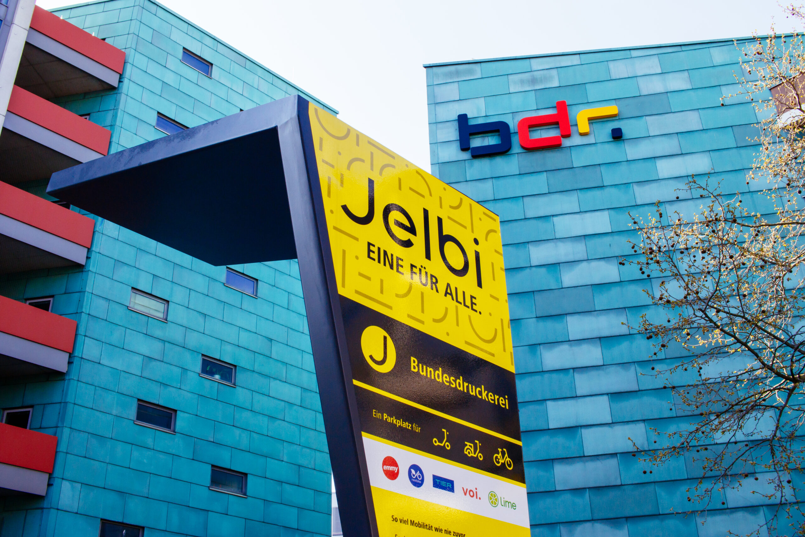 Jelbi Punkt Bundesdruckerei